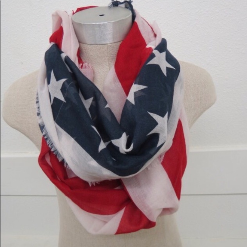 American Flag Scarf, Large